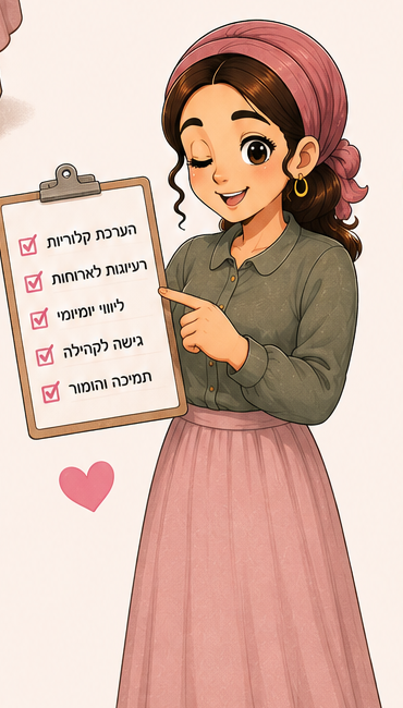 קלילה מחזיקה רשימת משימות